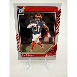 2024 Panini Donruss Optic Football Zack Moss Cincinnati Bengals #39
